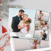 平和と愛の初めてのクリスマスMr.Mr.And Mrs.Photo シーズンカード