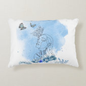 平和と愛の枕 アクセントクッション (正面)