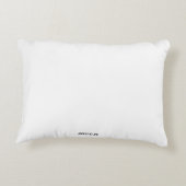 平和と愛の枕 アクセントクッション (裏面)