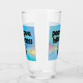 平和と愛の海馬 タンブラーグラス (左)