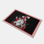 平和と愛はここに住む ドアマット (アングル)