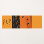 平和と愛ヨガマット ヨガマット (裏面(横))