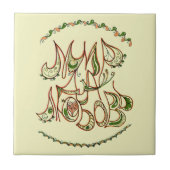 「平和と愛ロシアの」 タイル (正面)