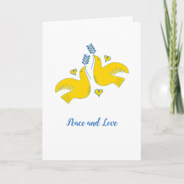 平和と愛 カード