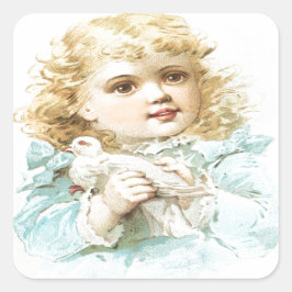 平和と愛 スクエアシール