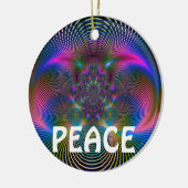 平和と愛 セラミックオーナメント (左)