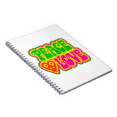 平和と愛 ノートブック (右側)