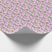 『平和と愛』ヒッピー·バン·ラッピング·紙 ラッピングペーパー (角)