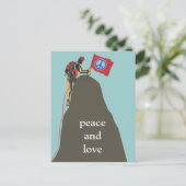 平和と愛 ポストカード (スタンド正面)