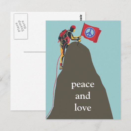 平和と愛 ポストカード (正面/裏面)