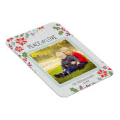 平和と愛 |休日の写真 マグネット (右側)