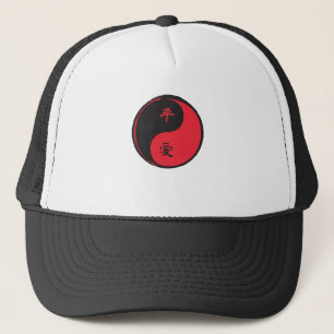 平和と愛Yinyang キャップ
