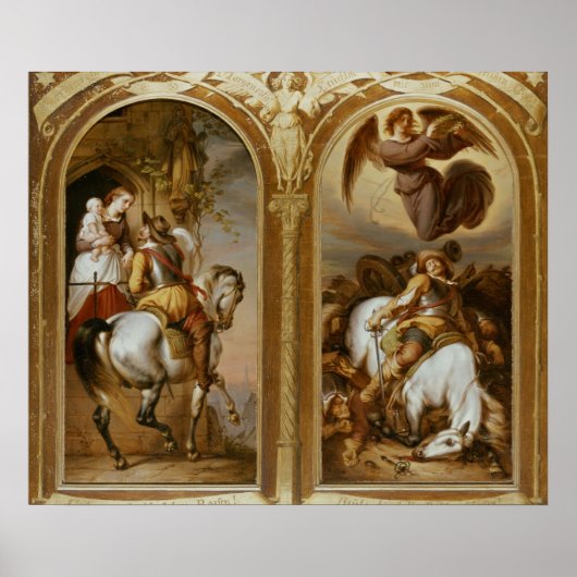 平和と戦争 ポスター (正面)