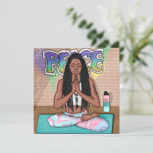 平和と瞑想都市芸術 (スタンド正面)