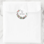 平和と神の恵み ラウンドシール (バッグ)