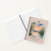 平和と穏やかな肯定 ノートブック (内部)