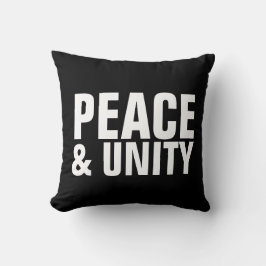 平和と統一の装飾用クッション クッション