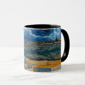 平和と自由のメッセージ マグカップ (正面右)