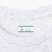 平和と花Boho Hippie服名ラベル ラベル (貼付)