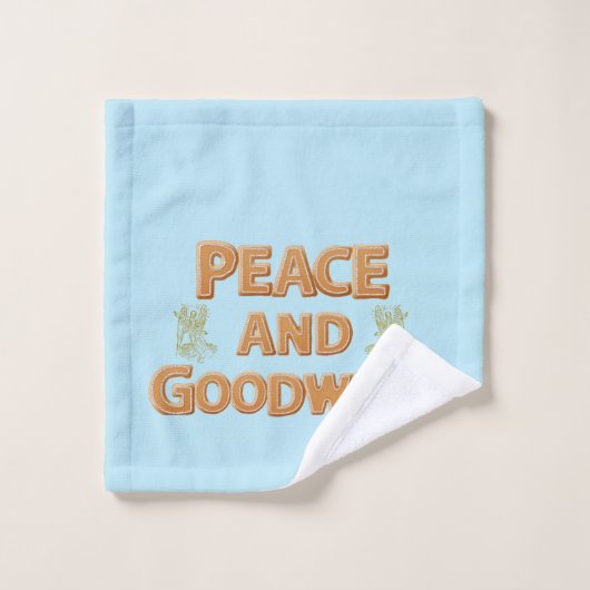 平和と親善 バスタオルセット (ウォッシュタオル)