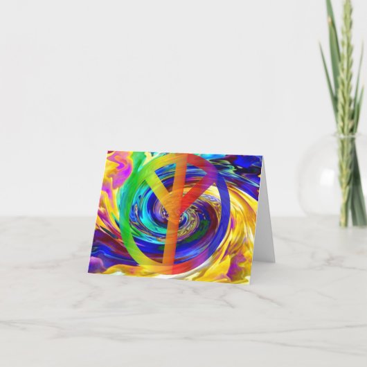 平和と調和_ カード (正面)