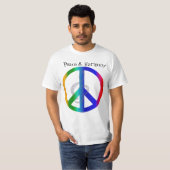 平和と調和_ Tシャツ (正面フル)