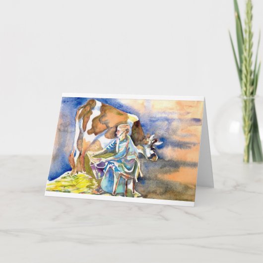 平和と豊かさ カード (正面)