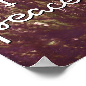 平和と静かなポスターを受け感動的入れる ポスター (角)