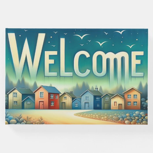 平和と静かな ゲストブック (正面)