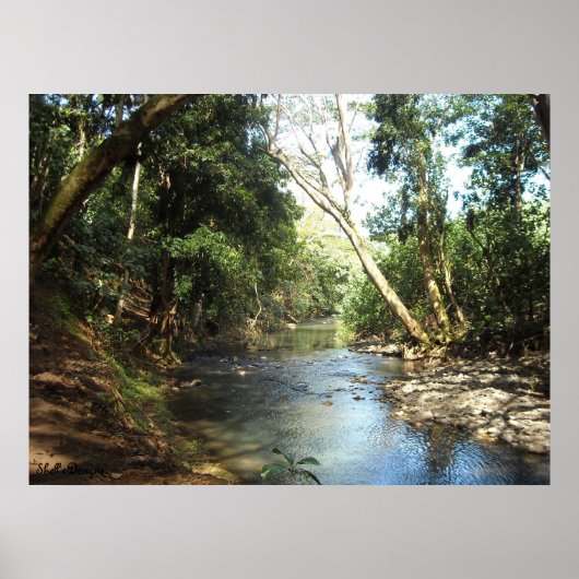 平和と静けさの川 ポスター (正面)