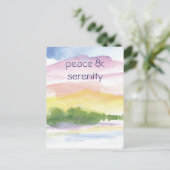 平和と静穏 ポストカード (スタンド正面)