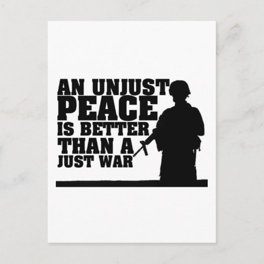 平和ない戦争 ポストカード (正面)
