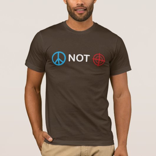 平和ない照準 Tシャツ (正面)