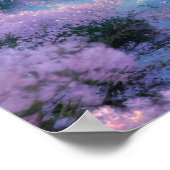 平和なさくらんぼブロッサムレイク ポスター (角)