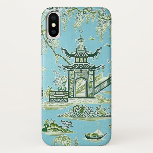 平和なアジア庭のiphone Xの場合 Case-Mate iPhoneケース (裏面)
