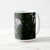 平和なアフリカ灰色 コーヒーマグカップ (正面右)