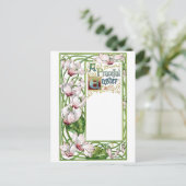 平和なイースター シーズンポストカード (スタンド正面)