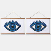 平和なエネルギーのための青い宇宙 吊り下げ型タペストリー (ダブル)