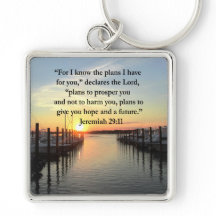 平和なエレミヤ29:11夕日