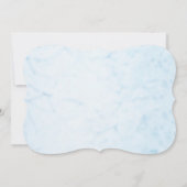 平和なクリスマスランタンウィンターホリデーパーティー 招待状 (裏面)