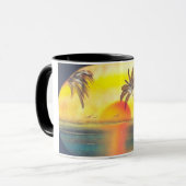 平和なコーヒー・マグ マグカップ (正面左)