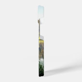 平和なゴルフコースパークシーン風景 iPhoneケース (左側面)