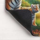 平和なジャングルシー絵を描ンの マウスパッド (コーナー)