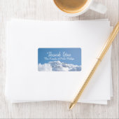 平和なスカイ1家族ありがとう住所 シール (インサイチュ)