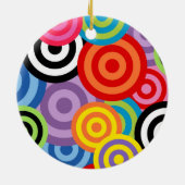 平和なテーマ – 平和サイン セラミックオーナメント (裏面)