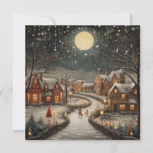 平和なノエル祝福 シーズンカード (正面)