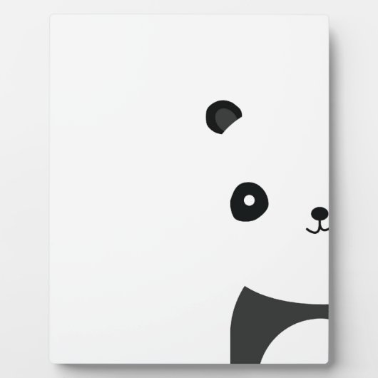 平和なパンダ フォトプラーク (正面)