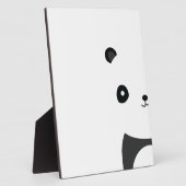 平和なパンダ フォトプラーク (側面)