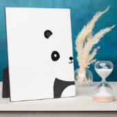 平和なパンダ フォトプラーク (側面)