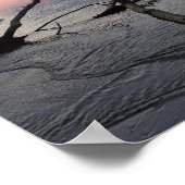 平和なビーチシーン ポスター (角)